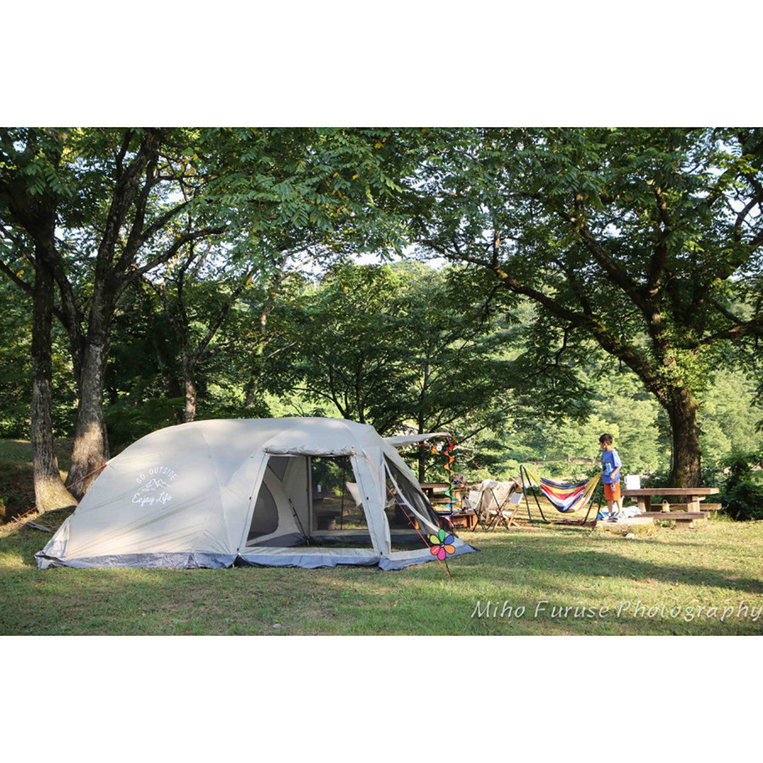 キャプテンスタッグモンテ スクリーンツールームドームテント(5~6人用)