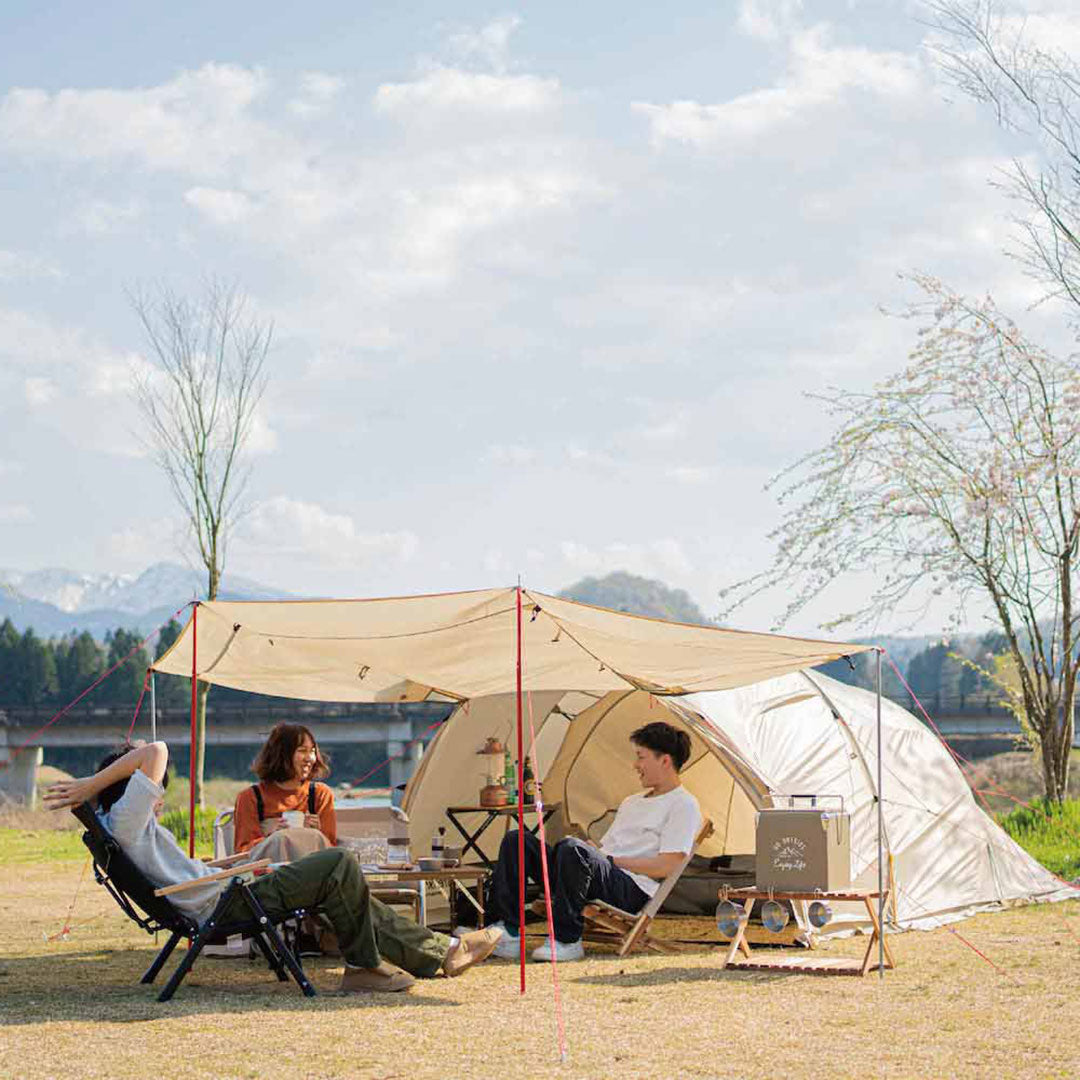 キャプテンスタッグモンテ スクリーンツールームドームテント(5~6人用)