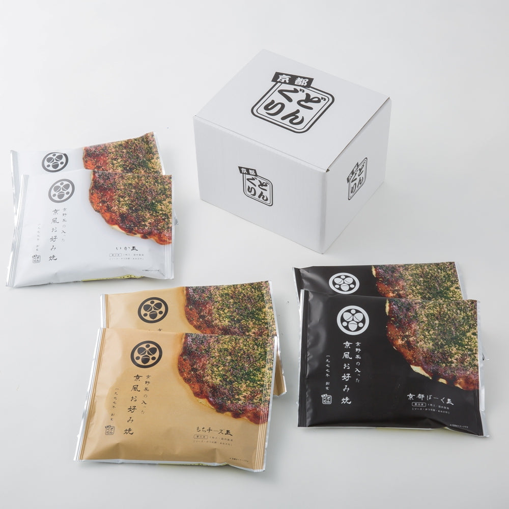 昭和52年創業 「京都どんぐり」 京野菜の入った京風お好み焼