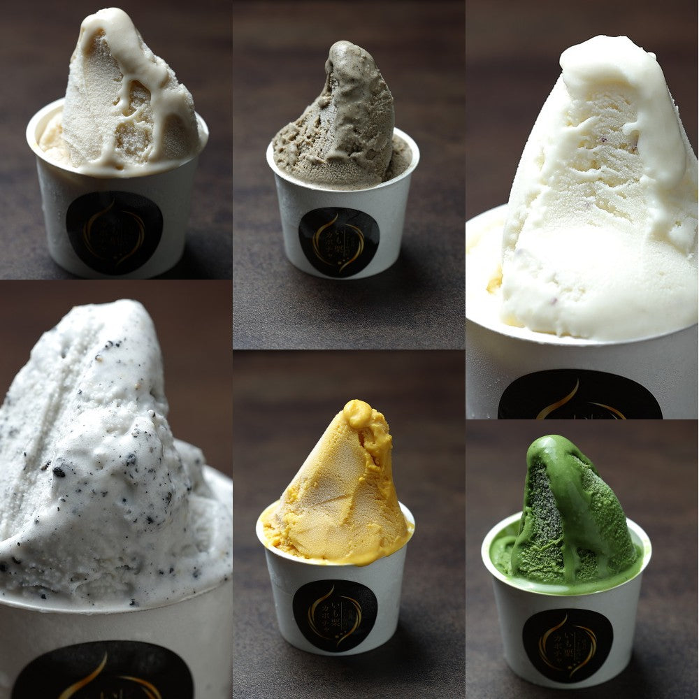 高級和栗モンブラン専門店「いも栗カボチャ」 花柳 百万石ジェラート(6個)