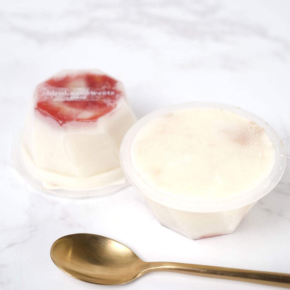 白金スイーツ 手作りアイスクリーム(ミルフィーユ)3個