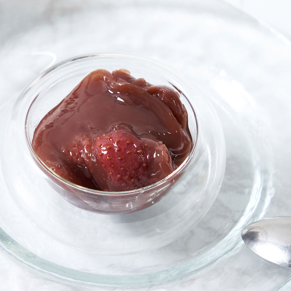 白金スイーツ フルーツ水ようかん(苺・桃・オレンジ)3個