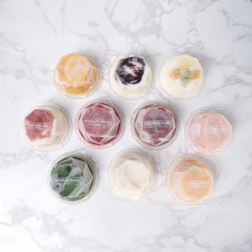 shirokane sweets TOKYOプレミアム手作りアイスクリーム 抹茶 3個入り