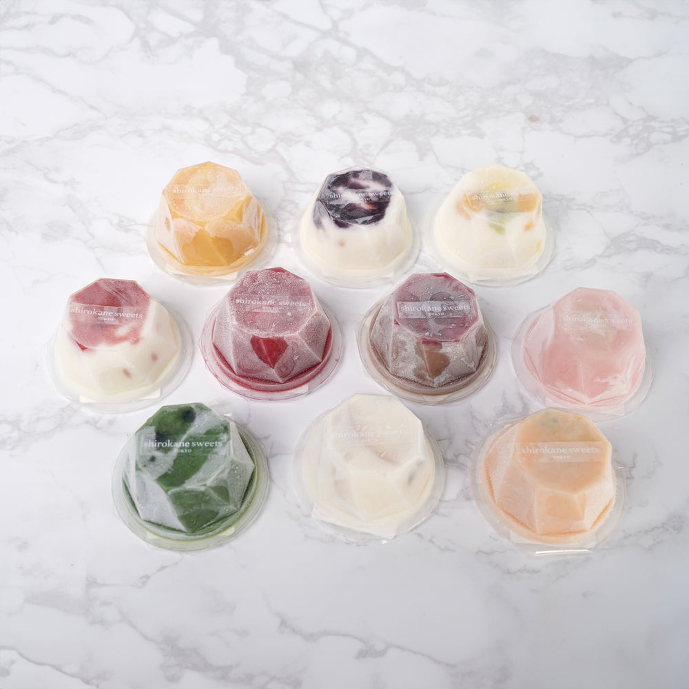 shirokane sweets TOKYOプレミアム手作りアイスクリーム ダブルベリー 3個入り