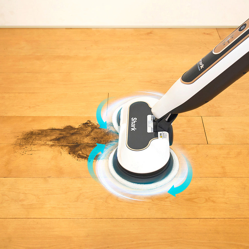 SHARK(シャーク) STEAM & SCRUB 回転スチームモップ S8201J