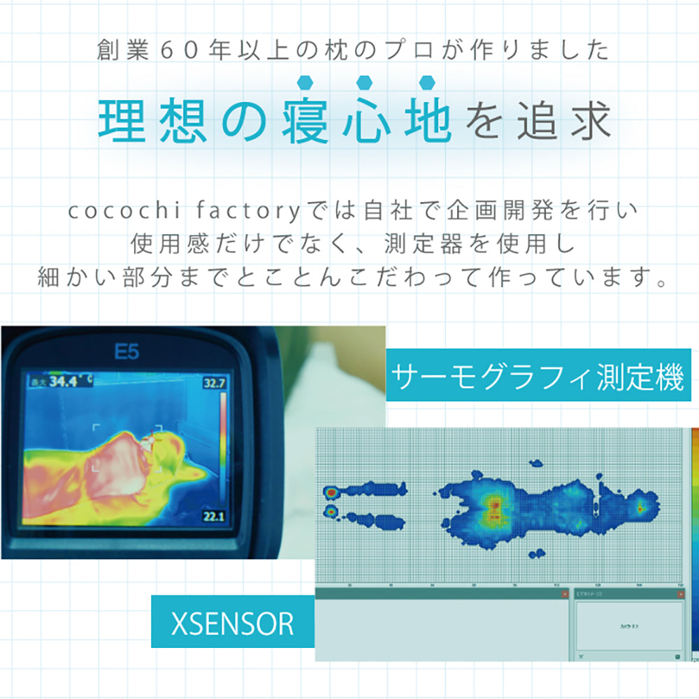 cocochi factory ひんやりフィットする熟睡枕 Lupo