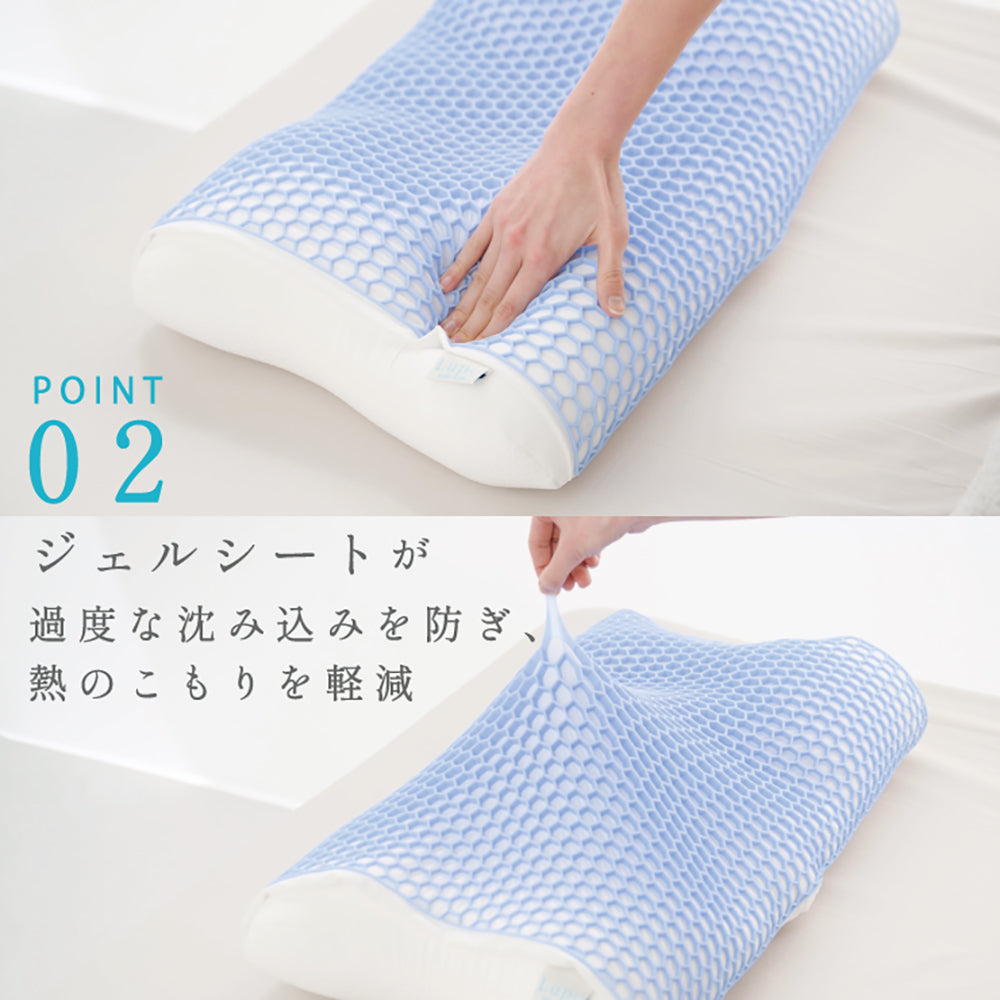 cocochi factory ひんやりフィットする熟睡枕 Lupo