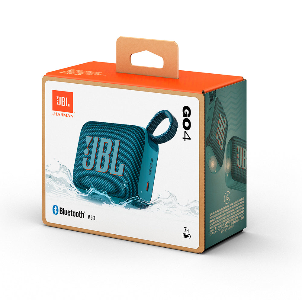 JBL ウルトラポータブルBluetoothスピーカーGo 4 BLUE