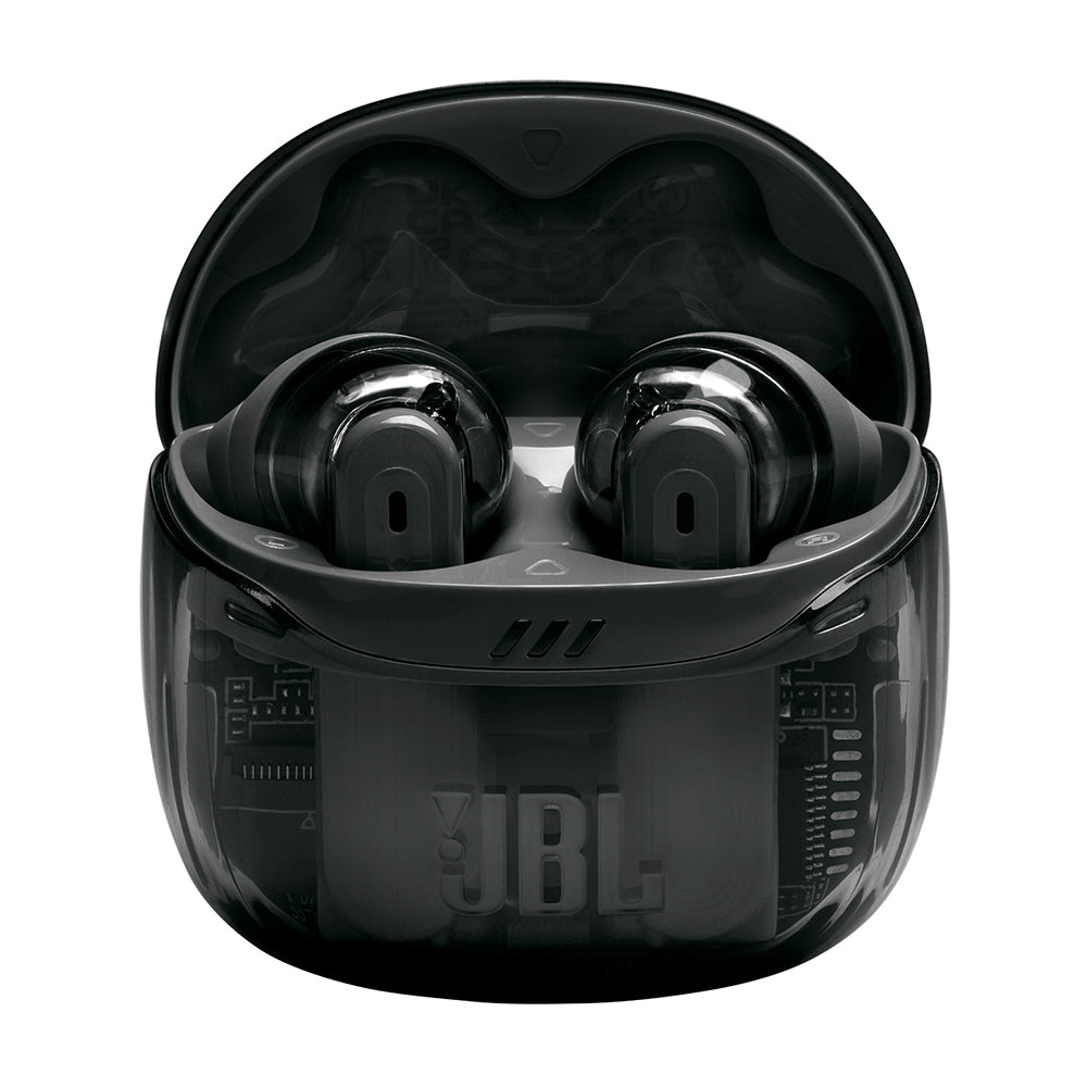 JBL 2ウェイハイブリッドノイズキャンセリング完全ワイヤレスイヤホン Tune Flex 2 Ghost Edition ブラック