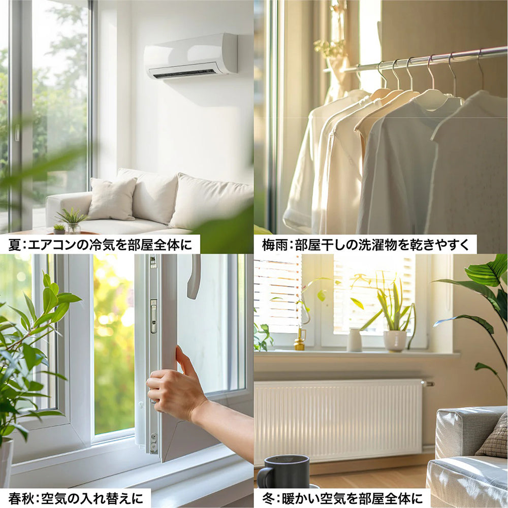 Shark FlexBreeze Pro Mist コードレスサーキュレーターファン(チャコールグレー)
