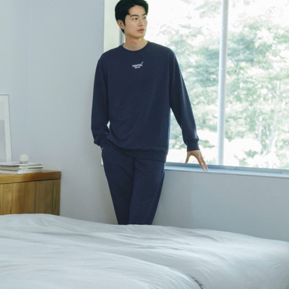 リカバリーウェア BAKUNE スウェット 上下 ネイビー (Men'S_2XL)