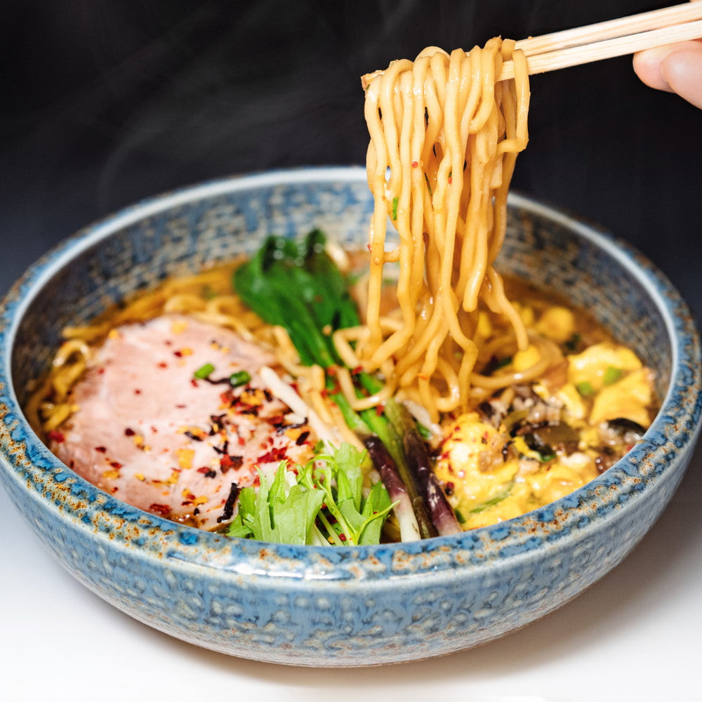 【Thank youカード付】「ラーメン札幌 一粒庵」×「藤原製麺」味噌ラーメン生麺 1食×2袋