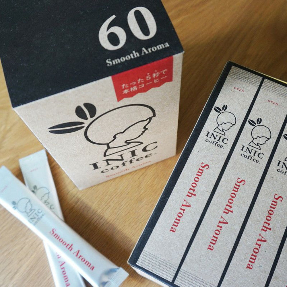 INIC coffee ドリップドコーヒーパウダー スムースアロマ 60P