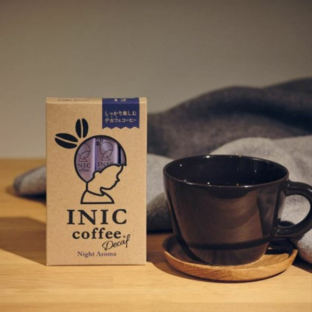 INIC coffee ドリップドコーヒーパウダー ナイトアロマ(デカフェ)30P