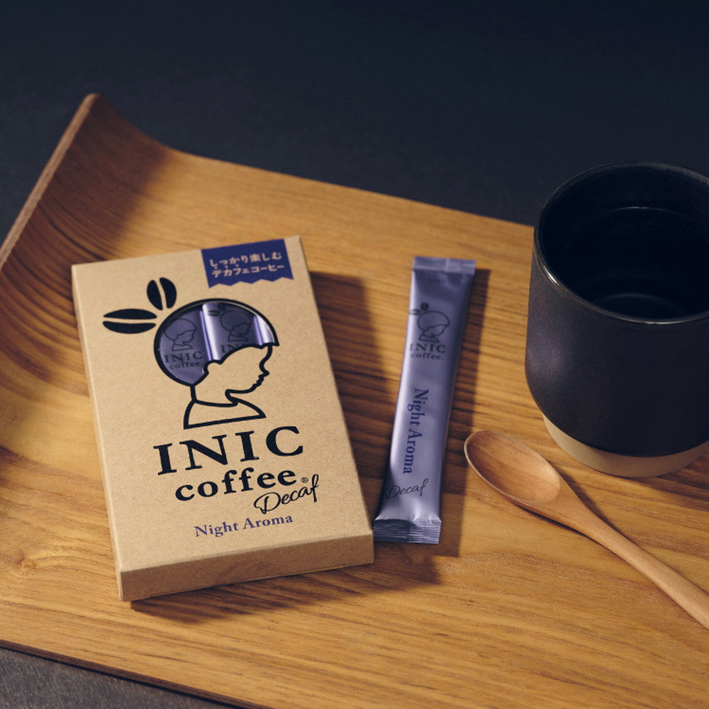 INIC coffee ドリップドコーヒーパウダー ナイトアロマ(デカフェ)30P