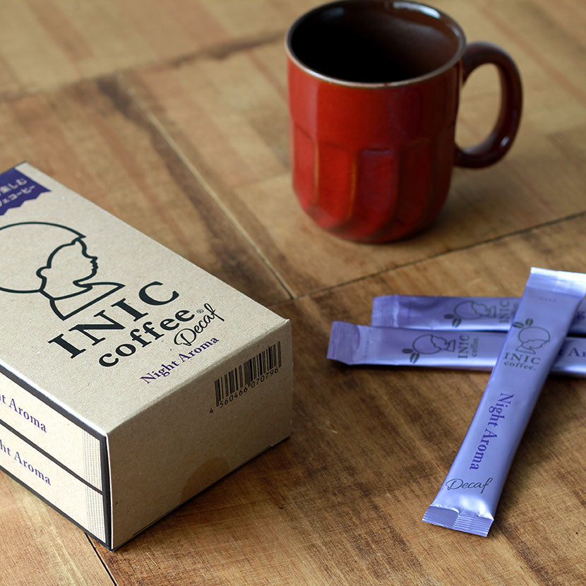 INIC coffee ドリップドコーヒーパウダー ナイトアロマ(デカフェ)30P