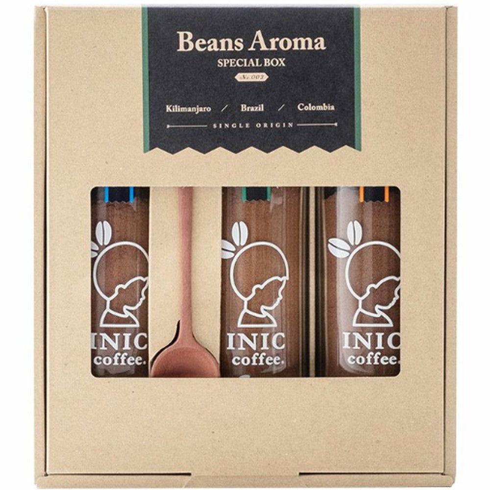 INIC coffee ドリップドコーヒーパウダー ビーンズアロマ スペシャルボックス 002 (55gx3本)