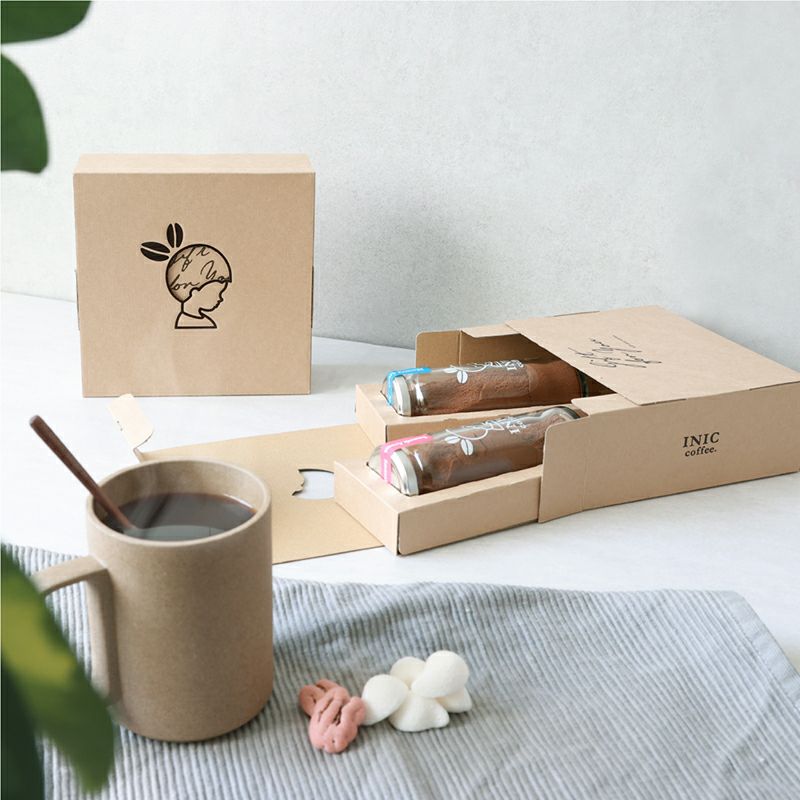 INIC coffee ドリップドコーヒーパウダー 定番2種飲み比べ ボトルセット(スムースアロマ・モーニングアロマ)