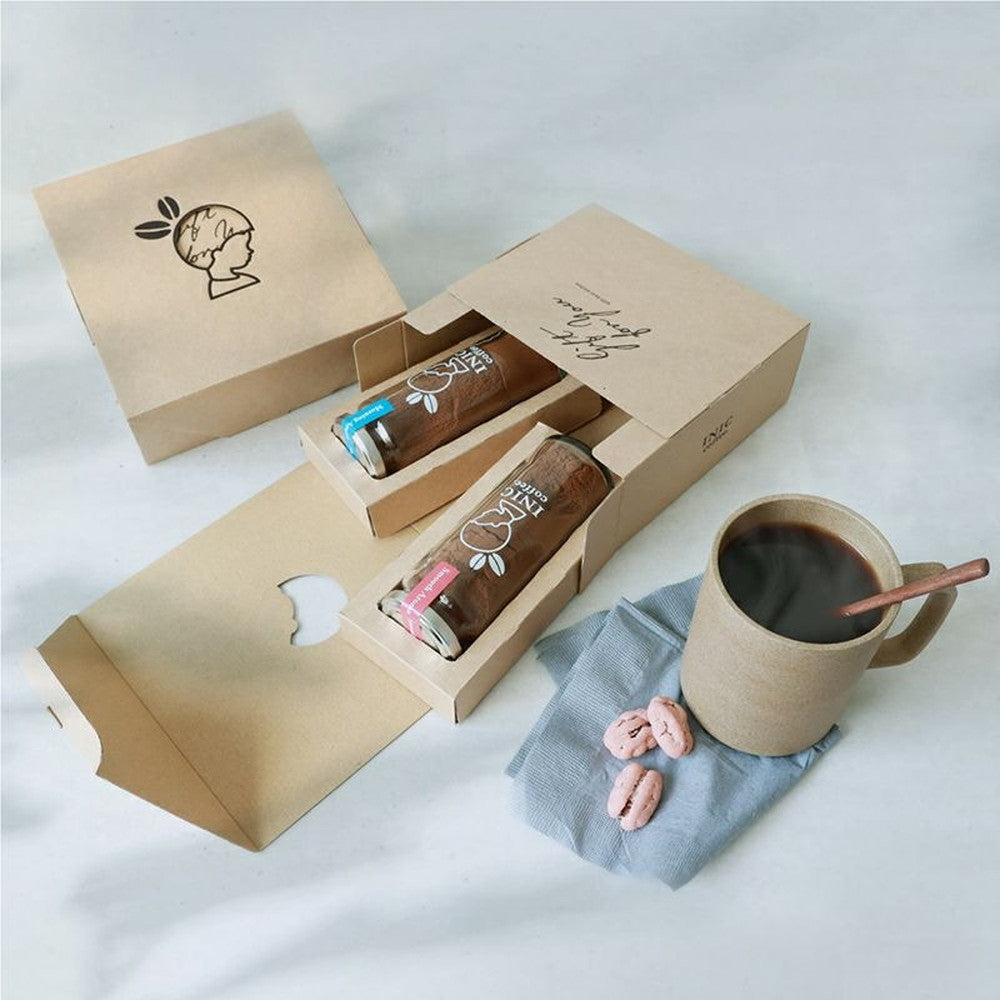 INIC coffee ドリップドコーヒーパウダー 定番2種飲み比べ ボトルセット(スムースアロマ・モーニングアロマ)