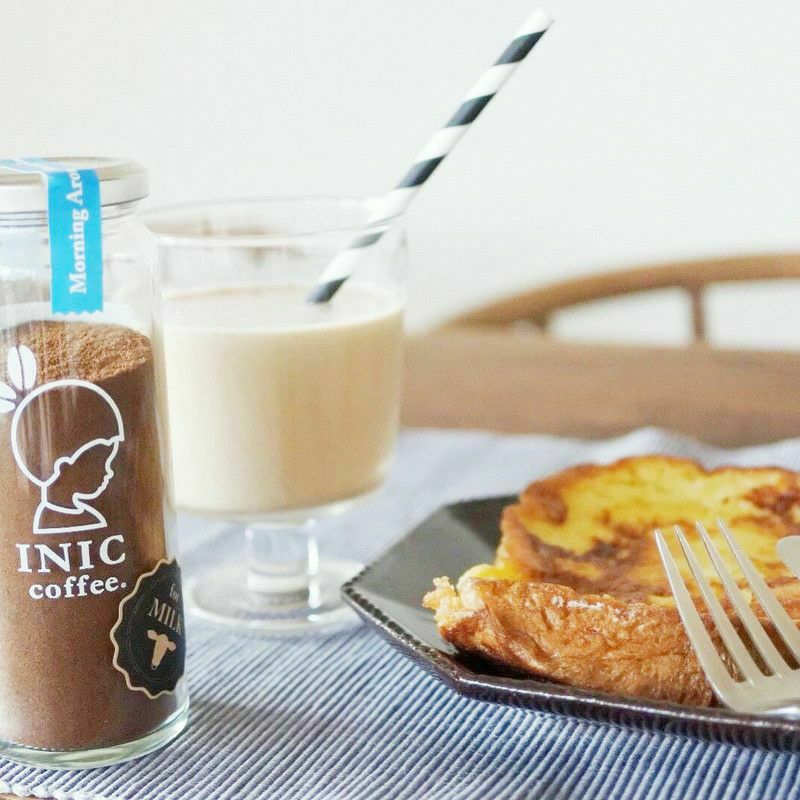 INIC coffee ドリップドコーヒーパウダー 定番2種飲み比べ ボトルセット(スムースアロマ・モーニングアロマ)