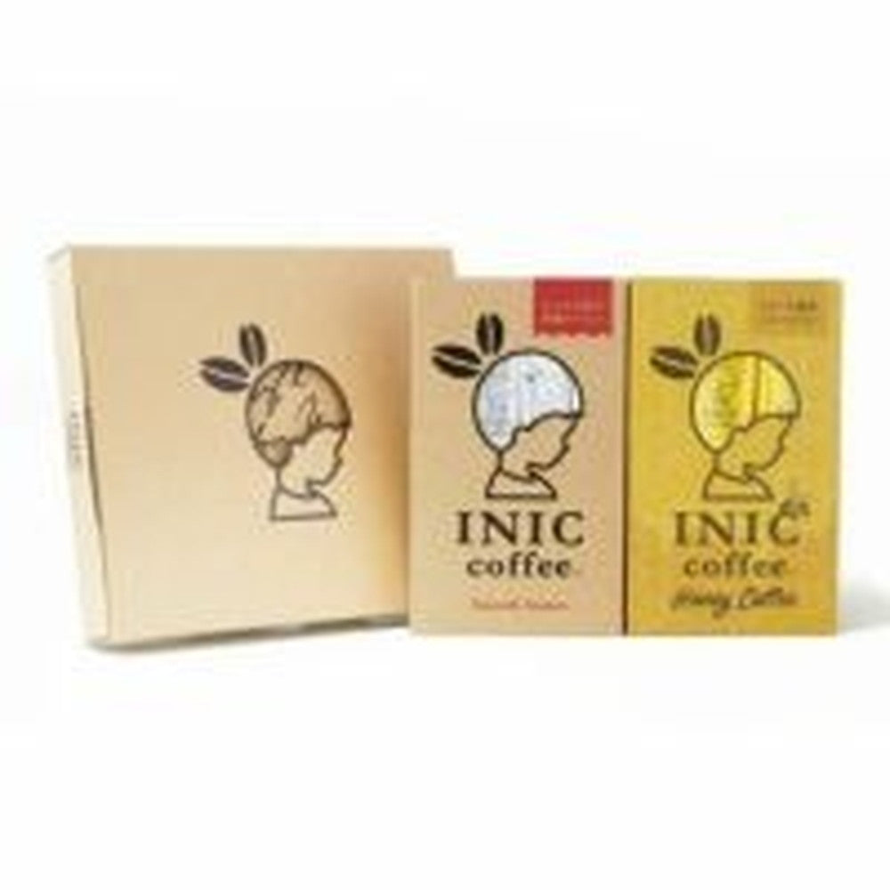 INIC coffee ドリップドコーヒーパウダー 2種飲み比べ(スムースアロマ・ハニー)