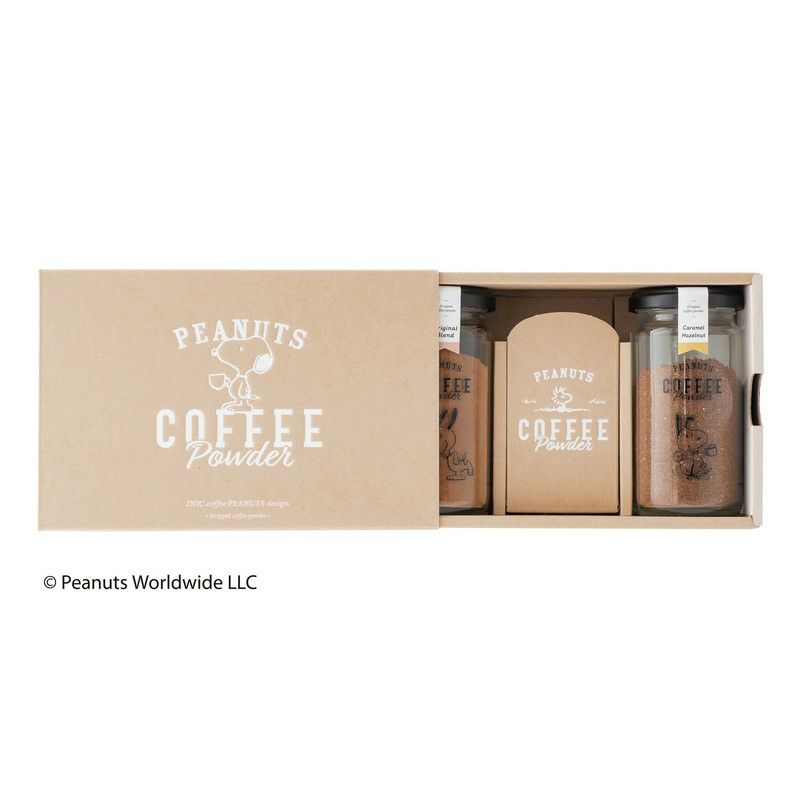 PEANUTS coffee スヌーピーcoffee ボトルギフト 2種(オリジナル・キャラメルヘーゼルナッツ)