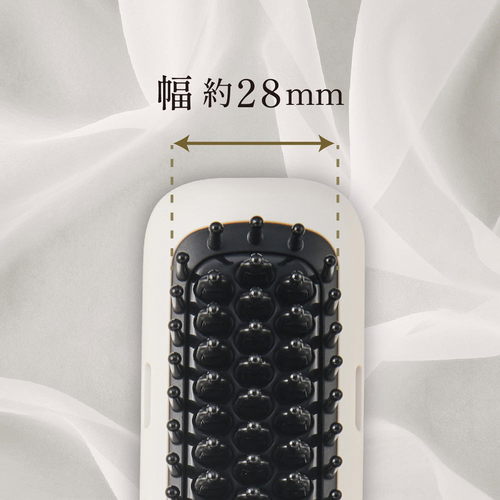 FESTINO(フェスティノ)充電式スタイリング ヒーターブラシ サンドベージュ