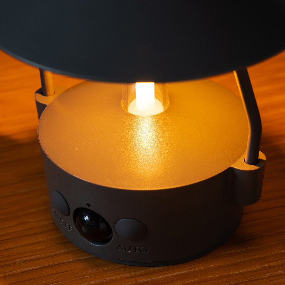 「MoriMori」 LEDランタン MINIMO グレー