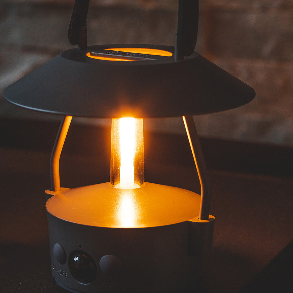 「MoriMori」 LEDランタン MINIMO グレー