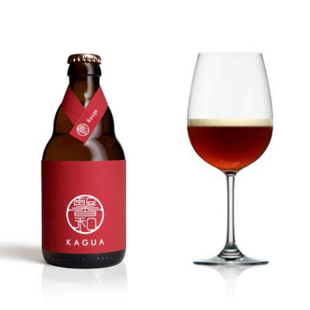山梨発クラフトビール 馨和KAGUA(カグア)2種飲み比べ 4本(Rouge・Saison)