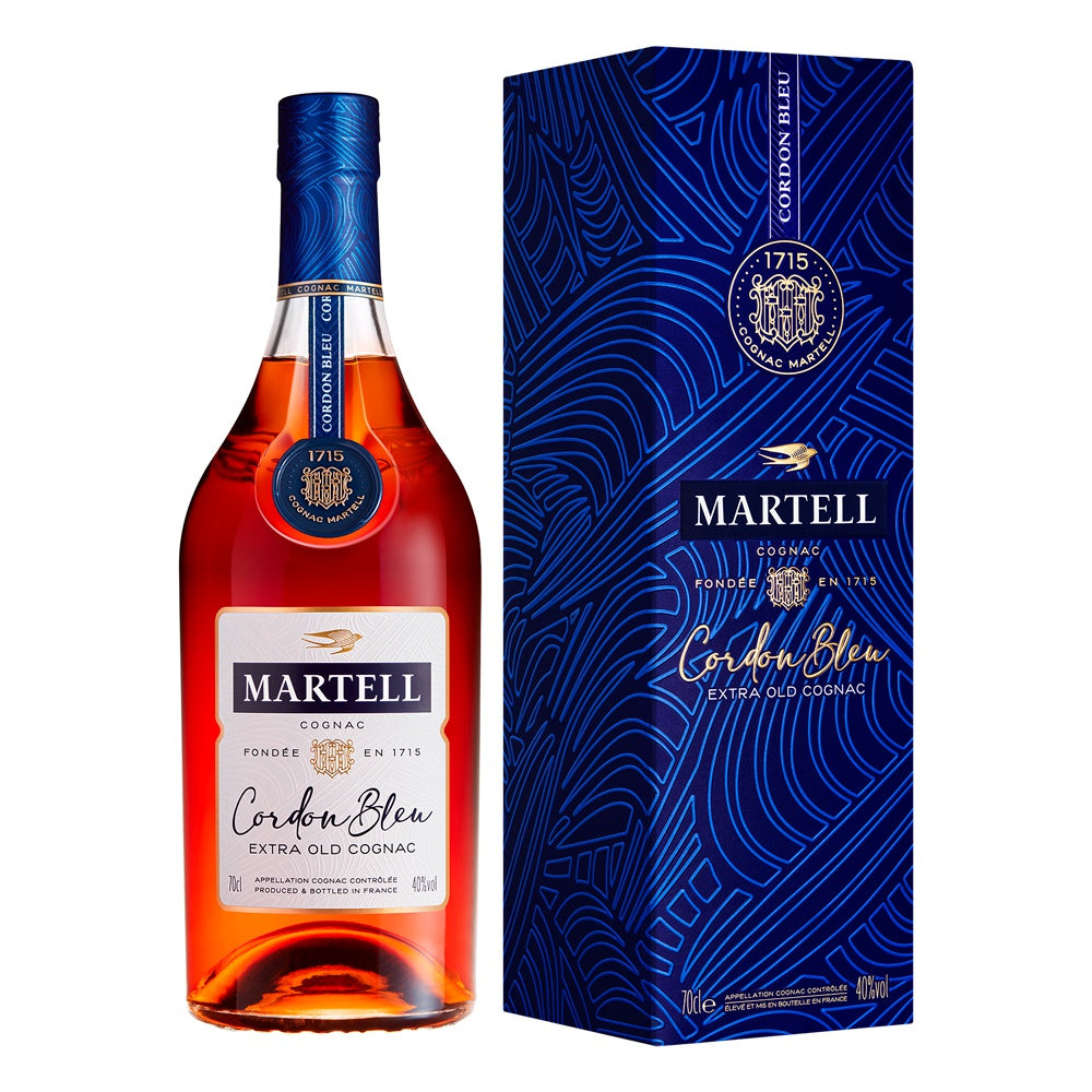 1715年創業コニャック マーテル コルドンブルー 箱入 700ml 3本
