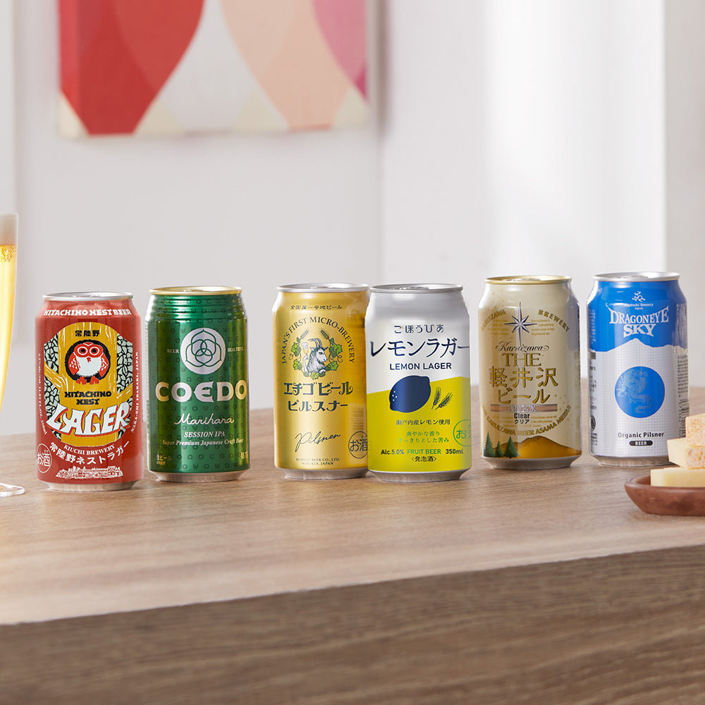 国産クラフトビール 6産地 飲み比べ 6本