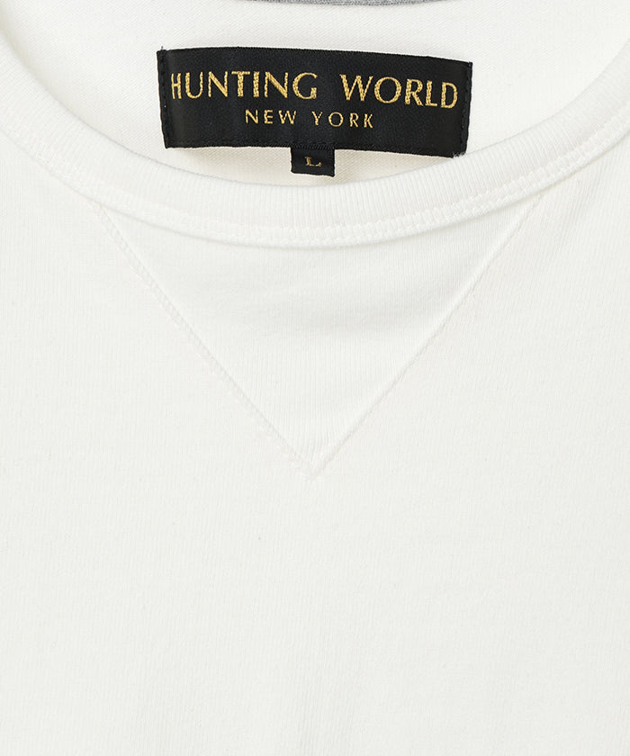 HUNTING WORLD [ガゼットTシャツ 51TS02]ホワイト6203660200メンズ