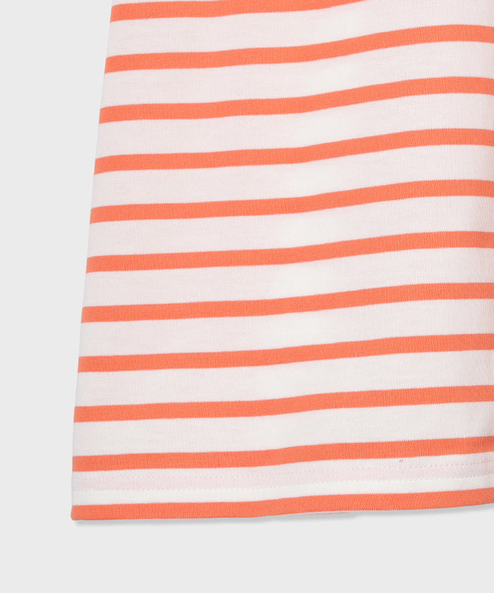 HUNTING WORLD [ストライプTシャツ 51TS52]オレンジ6203765225ウィメンズ