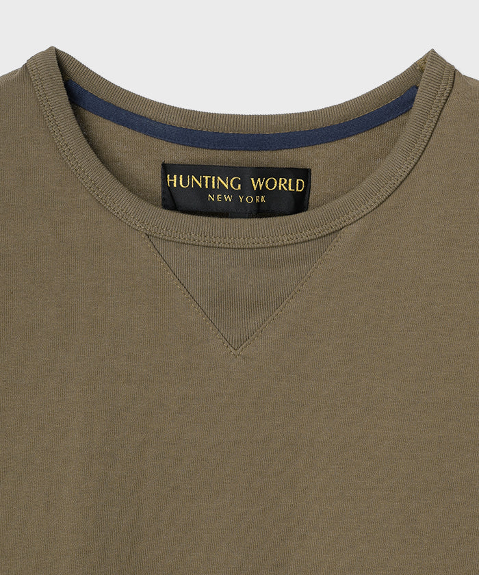 HUNTING WORLD [ガゼットTシャツ 51TS02]オリーブ6203660246メンズ