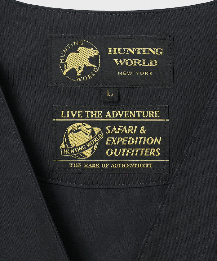 HUNTING WORLD オフロード[トラベルクラブベスト 55LM03]ネイビー6229600378メンズ