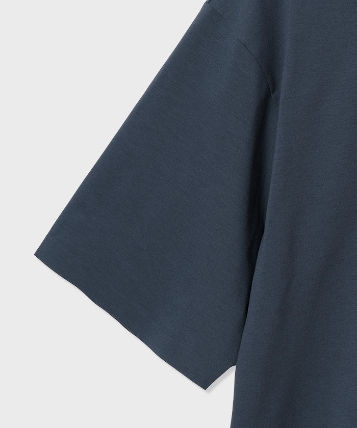 HUNTING WORLD CRAFTED BY DESCENTE.LAB[プライムフレックス・プレーティングジャージ半袖 SHS53M]ネイビー6233600678メンズ