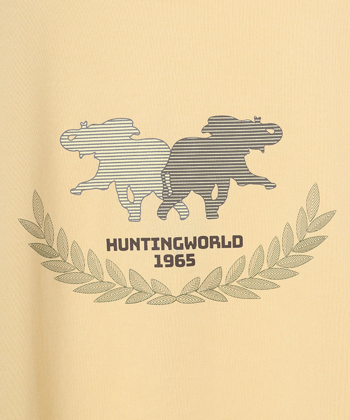 HUNTING WORLD [プリントTシャツ 51TS54]イエロー 6203765444ウィメンズ