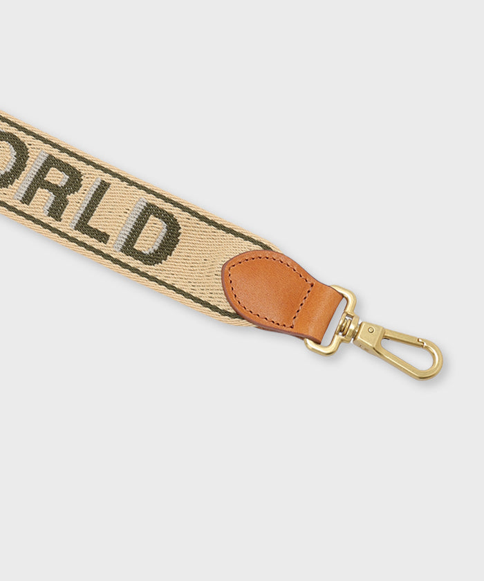 HUNTING WORLD [ロゴストラップ 013LST]ベージュ6509800532