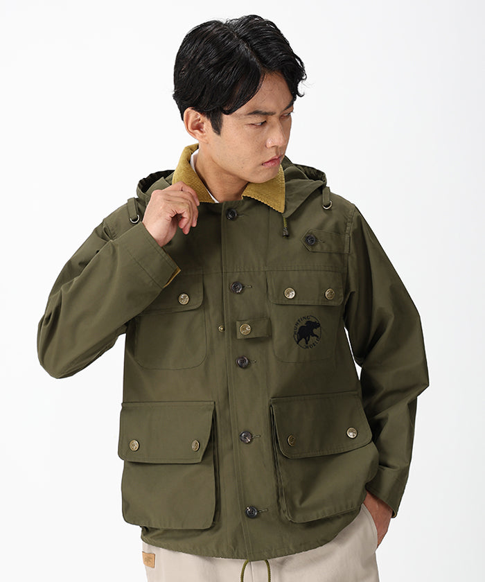 HUNTING WORLD 【60周年限定】オフロード[ルビーリバーフィッシングジャケット 55LM02]オリーブ6229600246メンズ