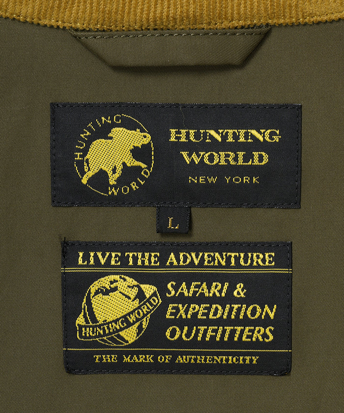 HUNTING WORLD 【60周年限定】オフロード[ルビーリバーフィッシングジャケット 55LM02]オリーブ6229600246メンズ