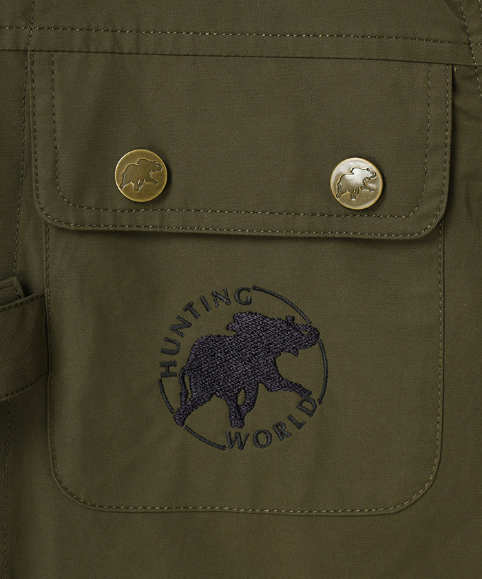 HUNTING WORLD 【60周年限定】オフロード[ルビーリバーフィッシングジャケット 55LM02]オリーブ6229600246メンズ