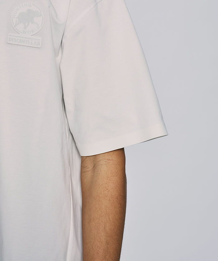 HUNTING WORLD CRAFTED BY DESCENTE.LAB[プライムフレックス・プレーティングジャージ半袖 SHS53M]ホワイト6233600600メンズ