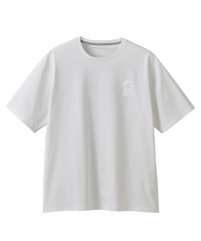 HUNTING WORLD CRAFTED BY DESCENTE.LAB[プライムフレックス・プレーティングジャージ半袖 SHS53M]ホワイト6233600600メンズ