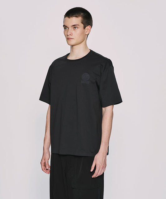 HUNTING WORLD CRAFTED BY DESCENTE.LAB[プライムフレックス・プレーティングジャージ半袖 SHS53M]ブラック6233600608メンズ