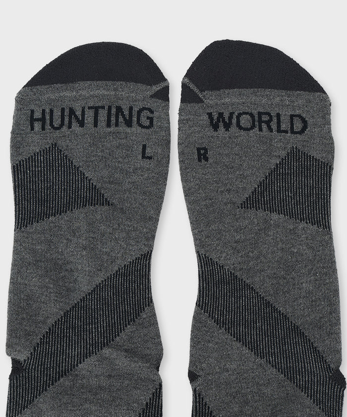 HUNTING WORLD CRAFTED BY DESCENTE.LAB[ムーブソックス2-PACK SO80M]マルチ6509920390
