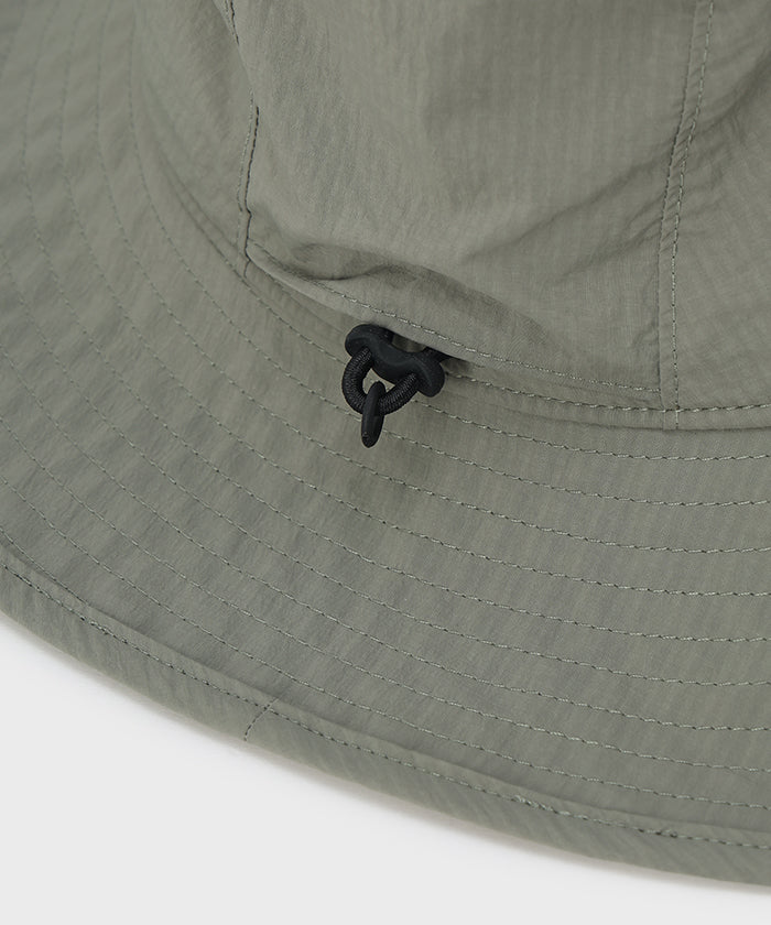 HUNTING WORLD CRAFTED BY DESCENTE.LAB[パッカブルサファリハット CP93M]グレー6509890205