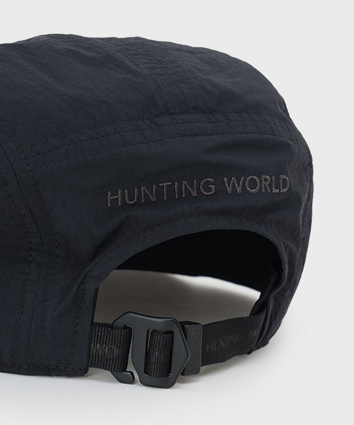 HUNTING WORLD CRAFTED BY DESCENTE.LAB[パッカブルキャップ CP91M]ブラック6509890108
