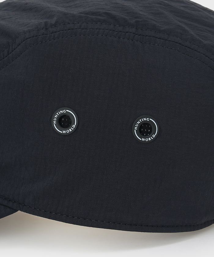 HUNTING WORLD CRAFTED BY DESCENTE.LAB[パッカブルキャップ CP91M]ブラック6509890108
