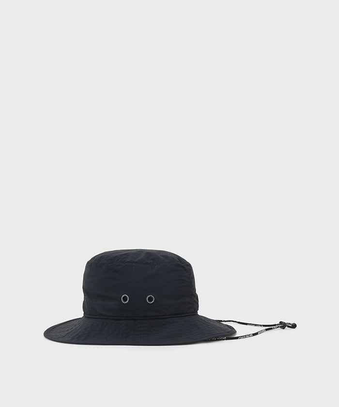 HUNTING WORLD CRAFTED BY DESCENTE.LAB[パッカブルサファリハット CP93M]ブラック6509890208